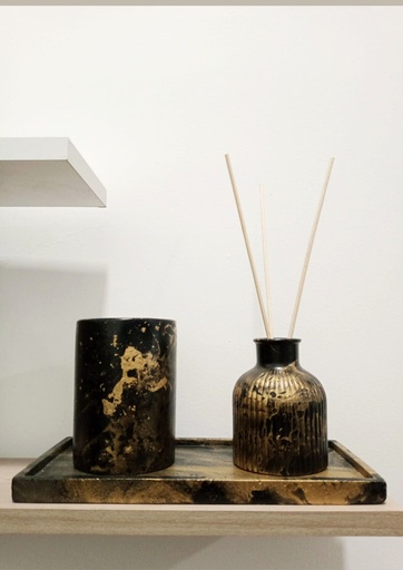 [MANGARITAS-000004] Set Abstrac Negro (3p) SAN-4