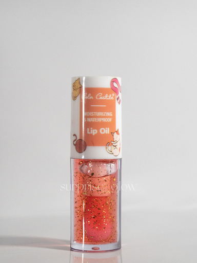 [SURPRISE GLOW-000004] LIP OIL CON DESTELLOS MARCA COLOR CASTLE TONO 04