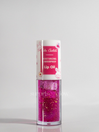 [SURPRISE GLOW-000005] LIP OIL CON DESTELLOS MARCA COLOR CASTLE TONO 05