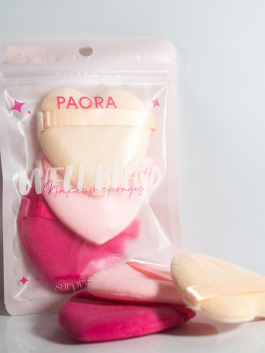 [SURPRISE GLOW-000063] SET X3 BORLAS EN FORMA DE CORAZÓN