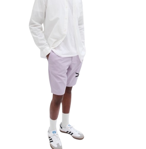 [BAZAR USA-000031] SHORTS OLD NAVY CASUAL LILA LLANA DE BOTON  TALLA 31