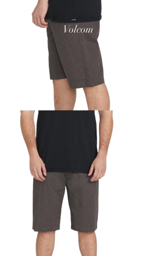 [BAZAR USA-000033] SHORTS VOLCOM VMONTY STRETCH GRIS TALLA 32 