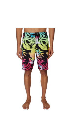 [BAZAR USA-000038] BOARDSHORTS ONEILL NEGRA ESTAMPADO PALMAS TALLA 30