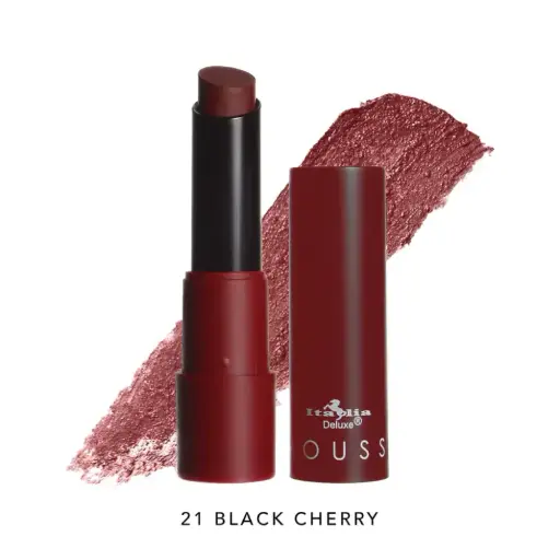 [CUDEPI-000057] ITALIA DELUXE LABIAL MOUSSE MATTE BARRA 21 BLACK CHERRY
