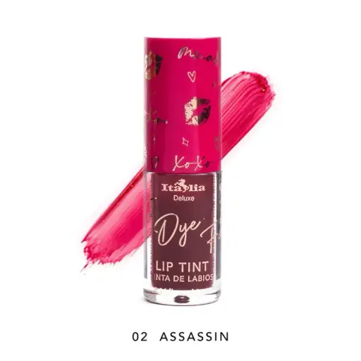 [CUDEPI-000065] ITALIA DELUXE TINTAS DE LABIOS TO DYE FOR 02 ASSASSIN