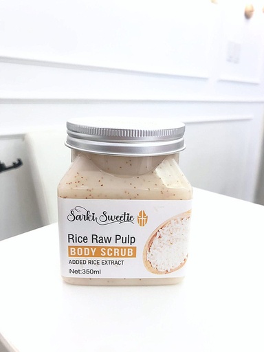 [UNIVERSE PIINK-000028] Exfoliante corporal Rice Raw Pulp 