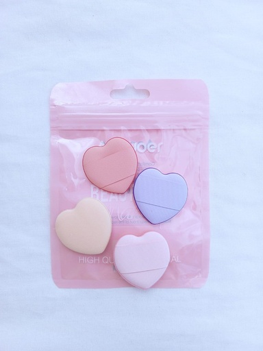 [UNIVERSE PIINK-000053] Esponjas para liquidos y polvos x4