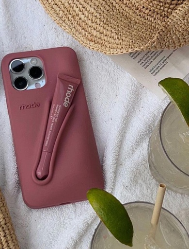 [UNIVERSE PIINK-000055] Case para Iphone 15 pro max + Gloss marca Rhode 