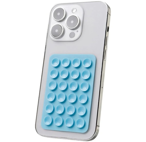[UNIVERSE PIINK-000058] Soporte de ventosa para el celular color celeste 