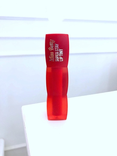 [UNIVERSE PIINK-000118] Lip Tint Super Stay Marca Miss Betty Tono rojo