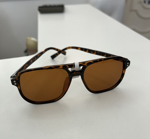 [MEN VIBES-000001] GAFAS DE SOL SENCILLAS CON ARCO ANIMAL PRINT 