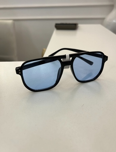 [MEN VIBES-000008] GAFAS DE SOL SENCILLAS CON ARCO NEGRA/AZUL 