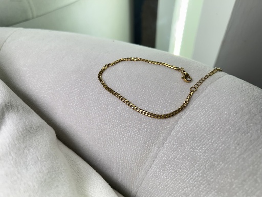 [MEN VIBES-000054] ESCLAVA DE ACERO DORADA ESTILO 3