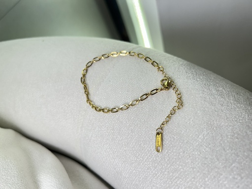 [MEN VIBES-000057] ESCLAVA DE ACERO DORADA ESTILO 6