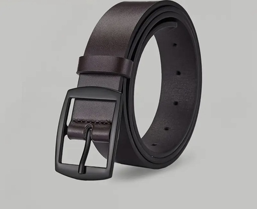 [MEN VIBES-000072] CINTURON CAFE TIPO CUERO 