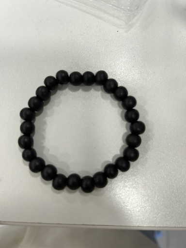 [MEN VIBES-000082] PULSERA DE MADERA NEGRA 