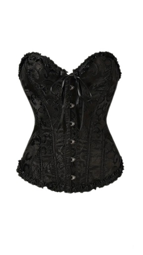 [SNIELA-000051] Corset, Color negro, Talla S, Tela Poliester Cod 09C5
